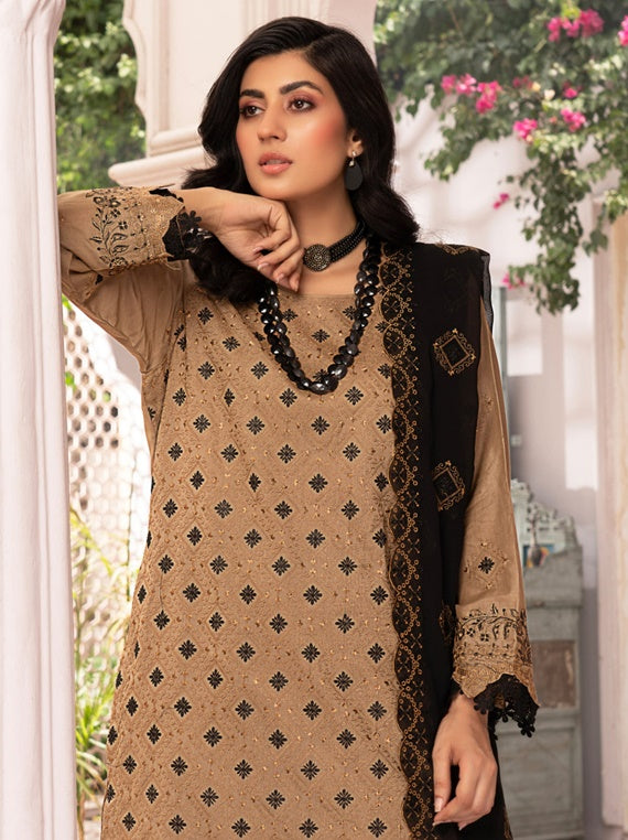 Gul Bano By Manizay Lawn Collection 2025 (M-08)