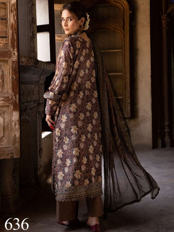 Rang Nagar By Shaista Lawn Collection 2025 (D-636)