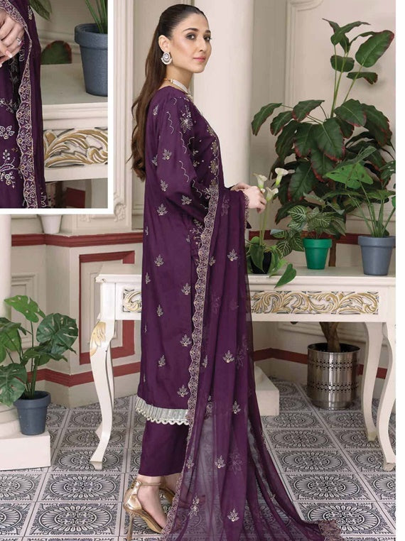 Zaibtan By Palwasha Exclusive Viscose Collection 2024 (D-06)