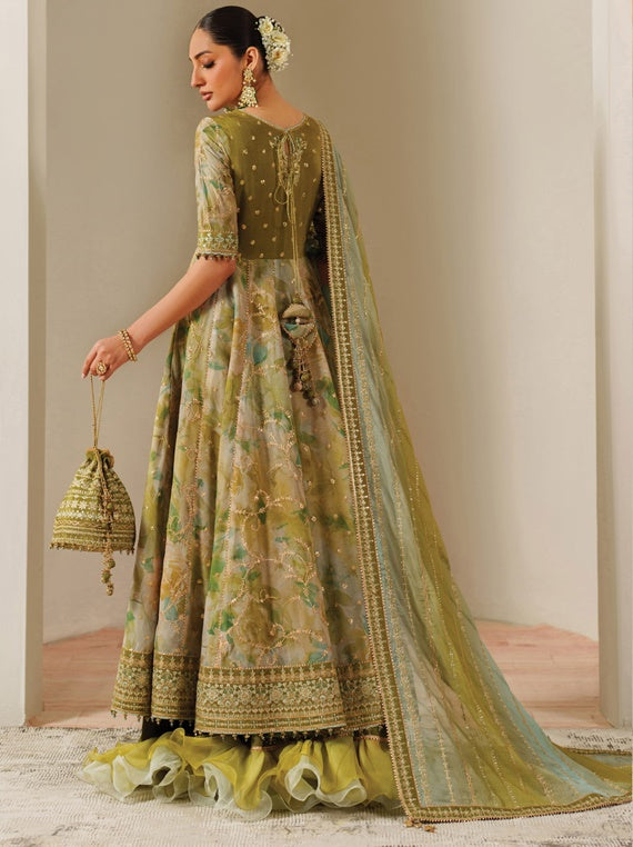 Alizeh Fashion Fleur Embroidered Chiffon Collection (05 -Renee)