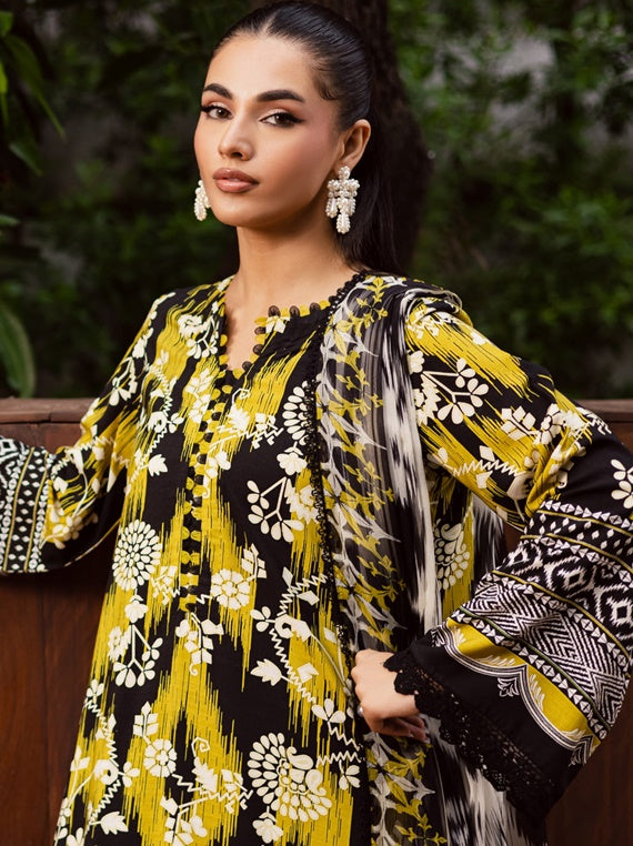 Signature print by Nurèh Printed viscose slub linen collecton (SP-168)