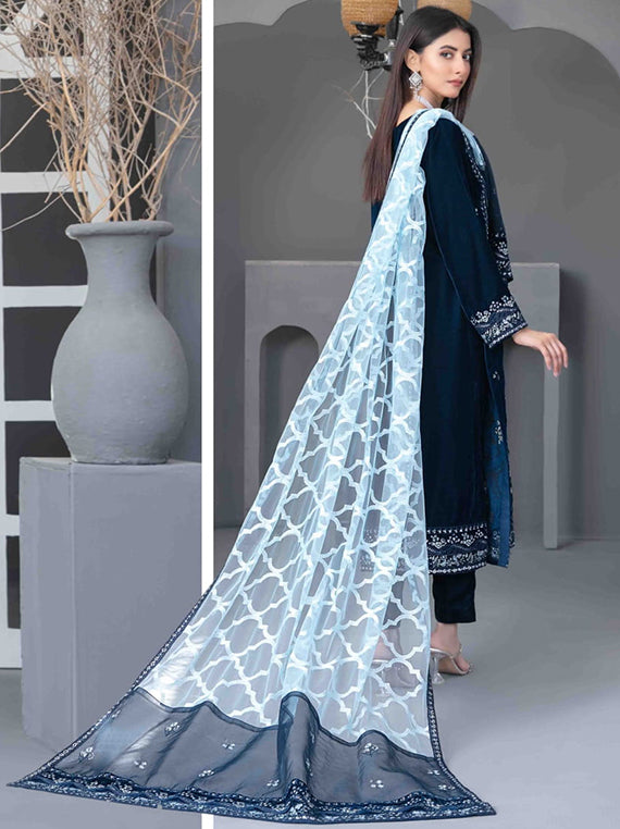 Makhmal e Kahani By Tawakkal Velvet Collection 2024 (D-3970)