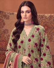 Riaz Arts Mahees Luxury Winter Digital Printed Velvet Suit