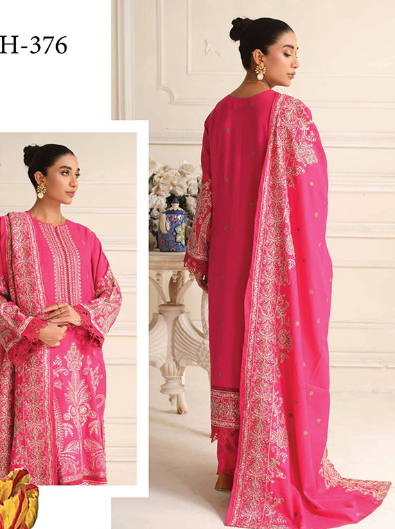 Emilie By Johra Embroidered Winter Collection 2024 (JH-376)