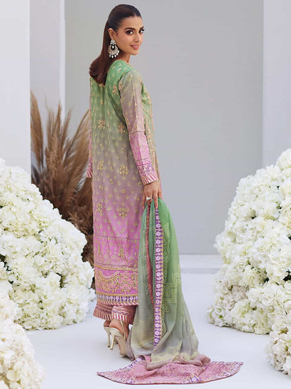 Mina Hasan Unstitched Luxury Festive Collection 2024 Vol-01 (Leila)