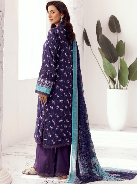 Hoorain By Mahees Lawn Collection 2025 Vol-08 (D-07)