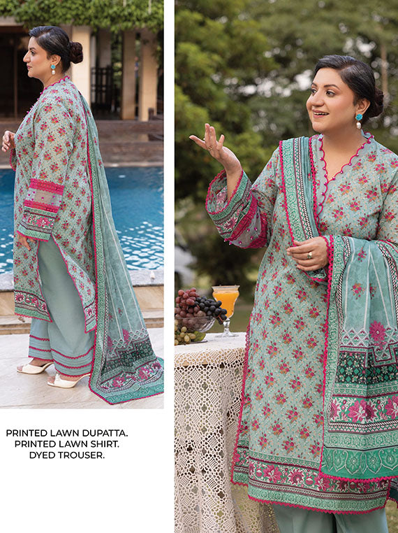 Gul Ahmed Mothers Lawn Collection 2025 Vol-02 (CL52676)