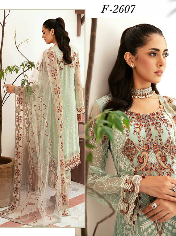 Ramsha Chiffon Collection 2024 Vol-26 (F-2607)