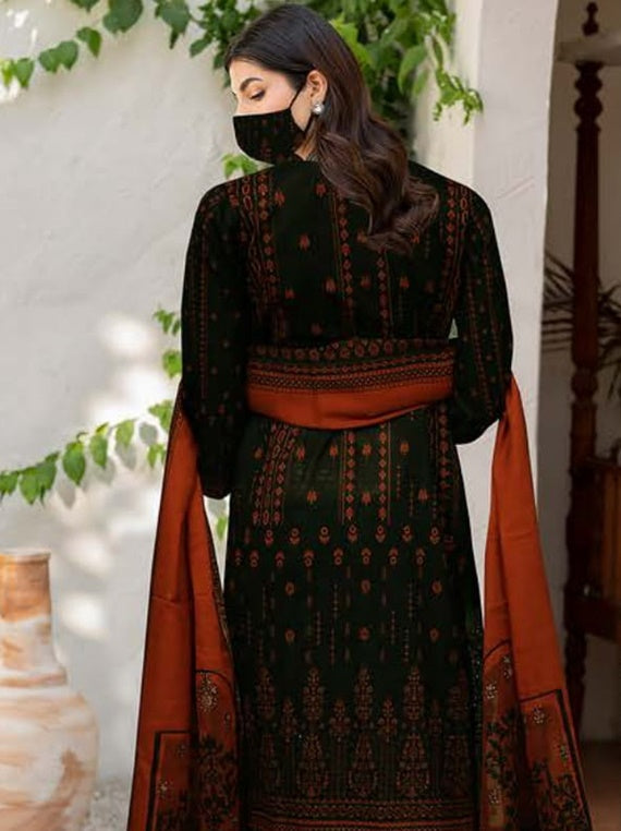 Aria By Zavi Bana Dora Lawn Collection 2025 (ZV-117)
