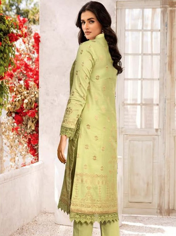 Harika By Johra 2PC Banarsi Jacquard Lawn Collection 2025 (JH-666)