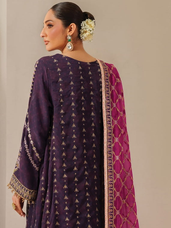 Alizeh Fashion Fleur Embroidered Chiffon Collection (06-Reya)