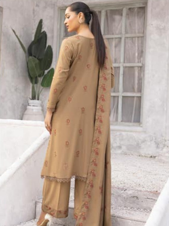 Rawayat Khoobsurat Peach Leather Collection 2024 ((RP-07)