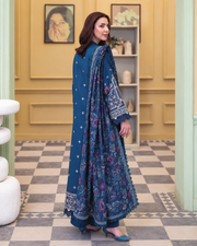 Sehrish by Johra Luxury Embroidered Winter Suit with Embroidered Shawl