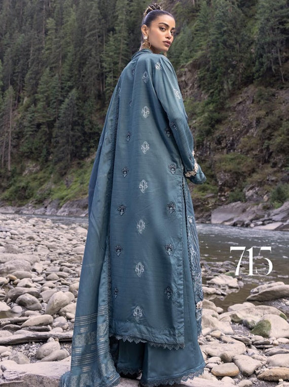 Shaista Executive Slub Viscose Collection 2024 (D-715)