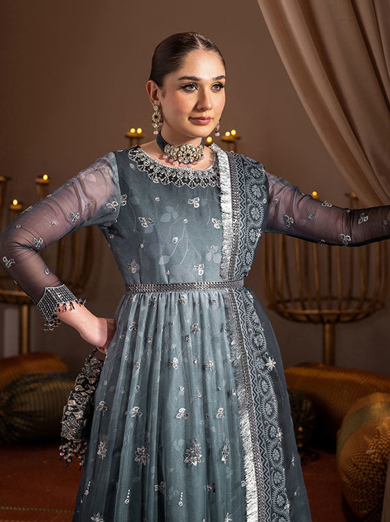 Jhalak By Alizeh Unstitched Formals Collection 2024 Vol-01 (AF-JHLK-08-MASTANI)