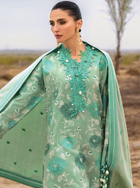 Pat Jhaar by Gul Ahmed Embroidered Pashmina Collection 2025 (AP52009)