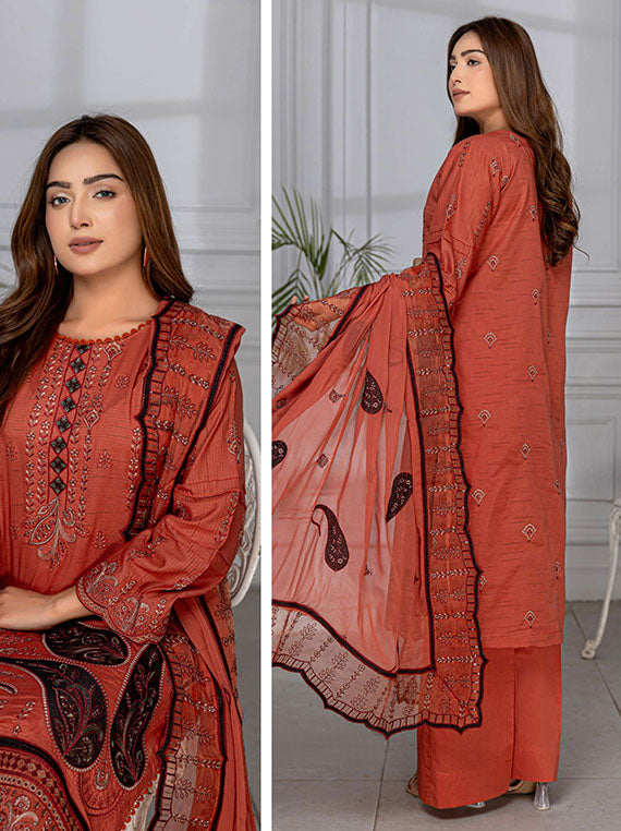 Alif Airjet Fancy Lawn Collection 2025 Vol-94 (Design-08)