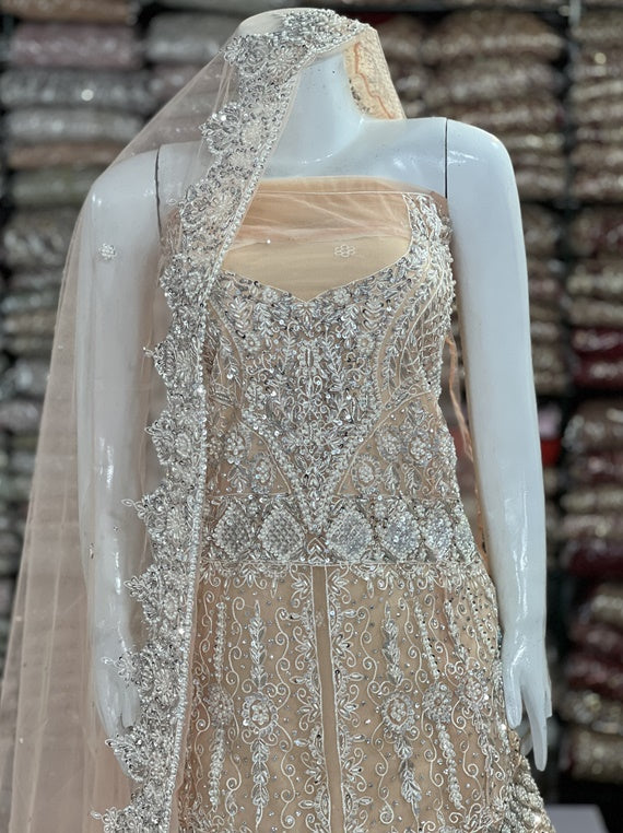 Hand Made Heavy Bridal Maxi Collection 2024 (BM-08)