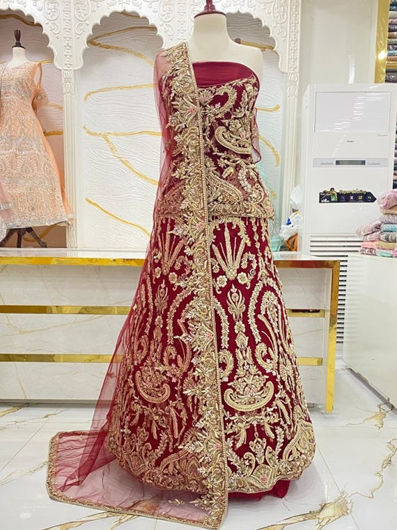Elegant Bridal Lehenga Collection – Star Fabrics (Az-4290) | Star Fabrics