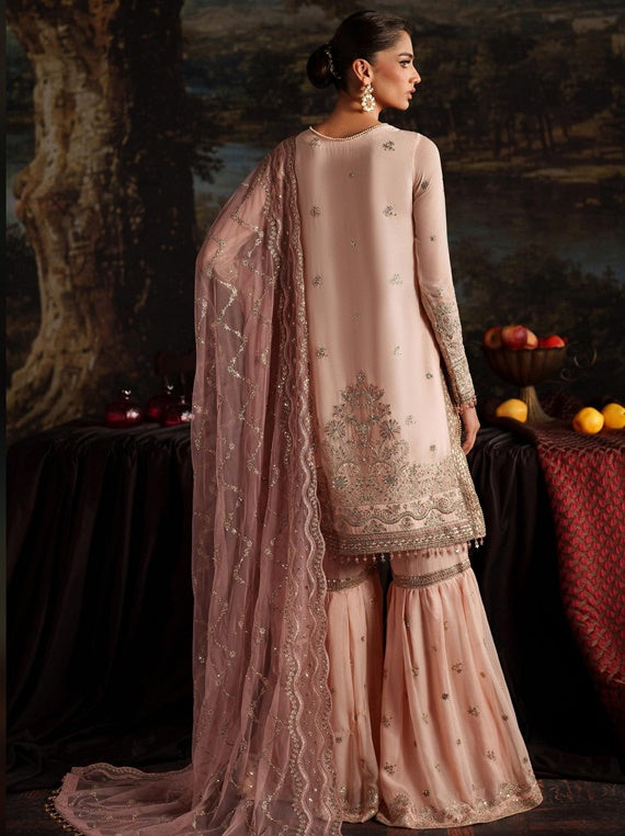 Zarif Premium Chiffon Collection 2025 (ZRF-PRC-08 LUCIA)