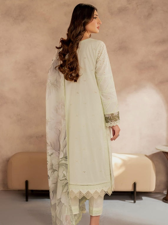 Zarif Lawn Collection 2025 (UNST-LWN-08)