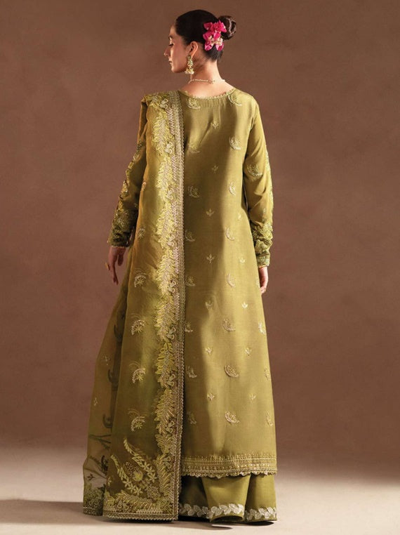 Selene By Emaan Adeel Korean Raw silk Collection 2024 (Aurelia)