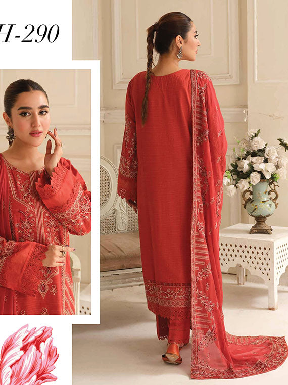 Maribel By Johra Banarsi Jacquard Viscose Collection 2024 (JH-290)