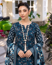 Rang By Motifz Digital Premium Printed Linen Suit with Linen Dupatta