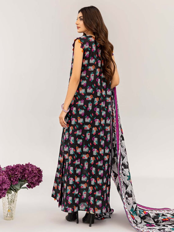 Praha By Safwa Fine Lawn Collection 2025 Vol-16 (D-09)
