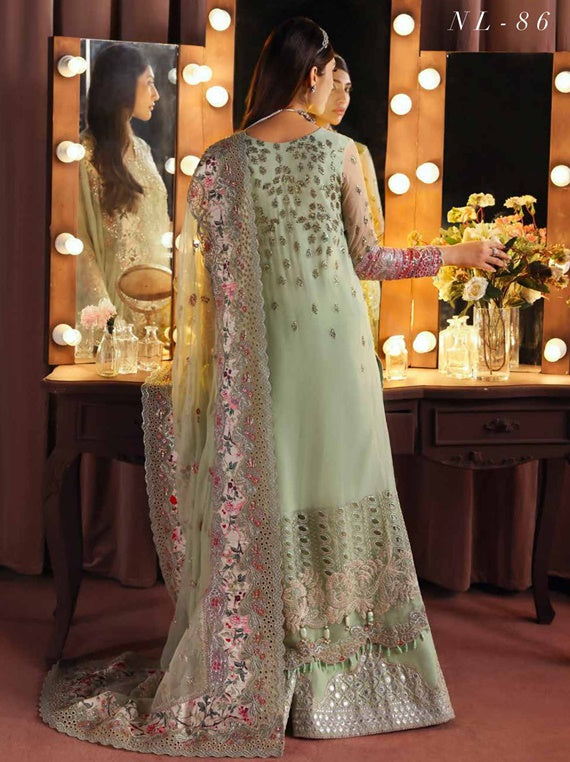 Jhoomro By Nureh Luxury Wedding Collection 2025 (NL-86 Insia)