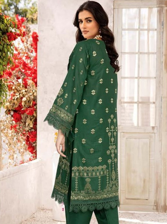 Harika By Johra 2PC Banarsi Jacquard Lawn Collection 2025 (JH-668)