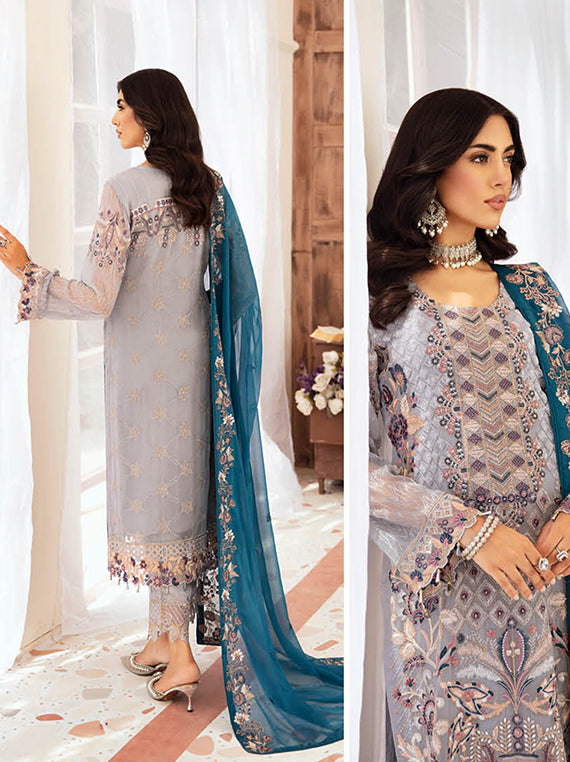 Ramsha Chiffon Collection 2024 Vol-26 (F-2609)