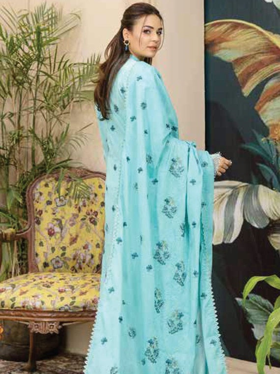 Mah Nur By Noor-e-Fajar Lawn Collection 2024 (NF-1190)