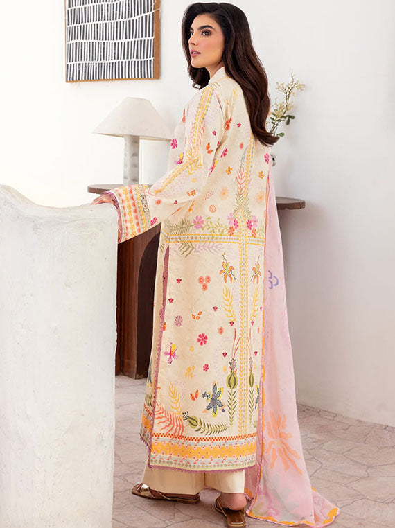 Florent Luxury Prints Lawn Collection 2025 (D-09)
