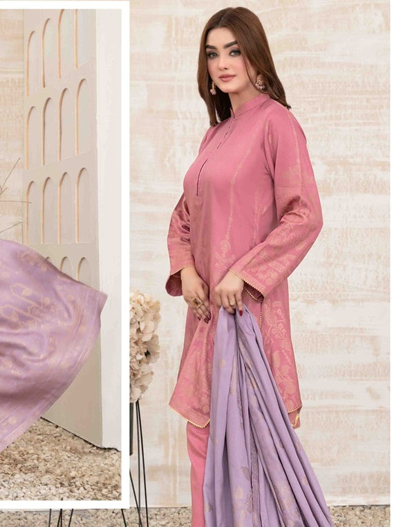 Umnia By Tawakkal Staple Broshia Banarsi Collection 2024 (D-3887)