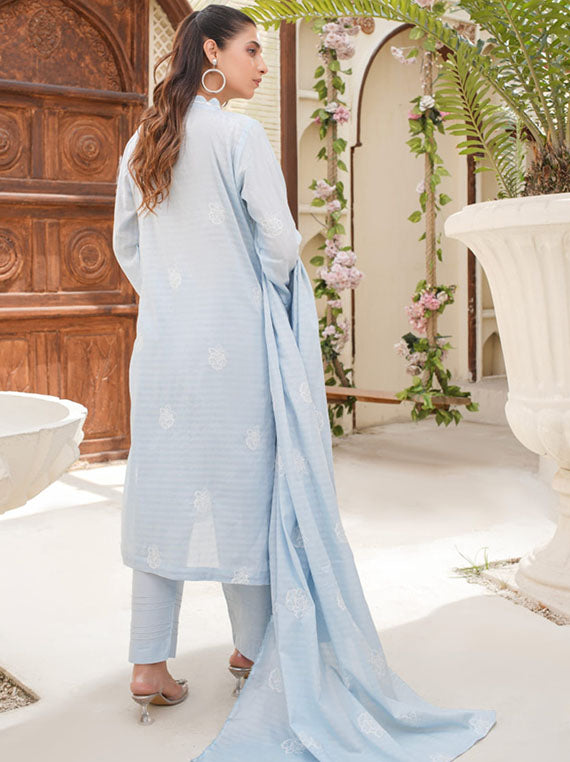 Dilkash Mumtaz By Manizay Lawn Collection 2025 (Deisgn-09)