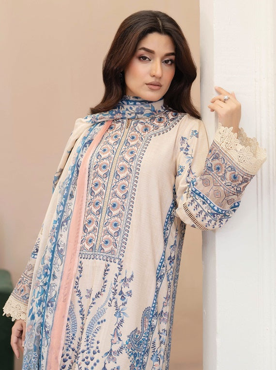 Shirsa By Johra embroidered Staple Slub collection (JW/429)