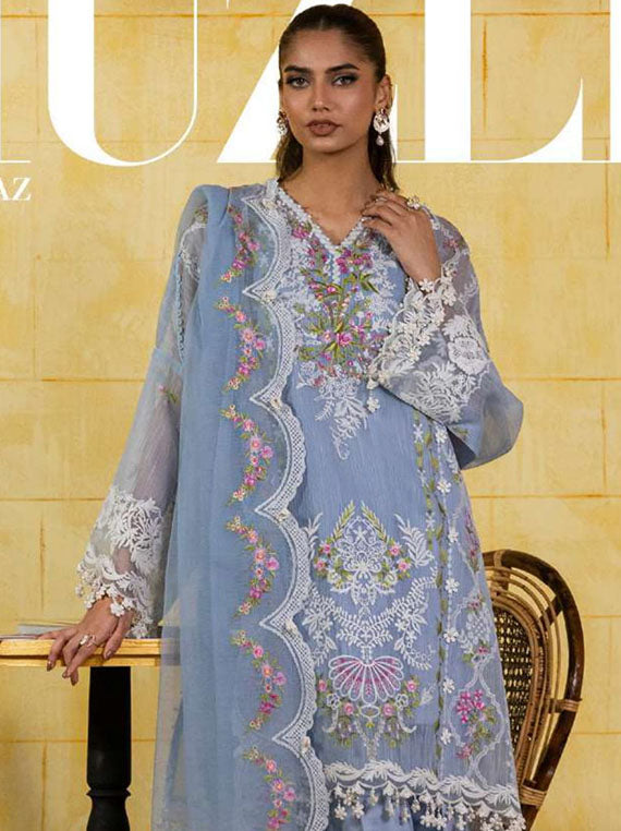 Muzlin By Sana Safinaz Spring Summer Collection 2025 Vol-01 (D-09B)