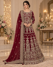 Luxury Bridal Lehnga – Traditional Wedding Ensemble