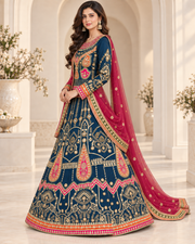 Elegant Mehndi Lehnga – Wedding Festive Wear