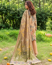 Alzohaib Colors Khaddar Digital Printed 3 Piece Suit