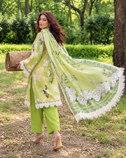 Alzohaib Colors Khaddar Digital Printed 3 Piece Suit