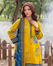 Alzohaib Colors Khaddar Digital Printed 3 Piece Suit
