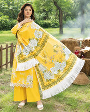 Alzohaib Colors Khaddar Digital Printed 3 Piece Suit