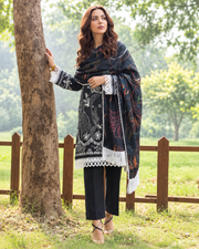Alzohaib Colors Khaddar Digital Printed 3 Piece Suit