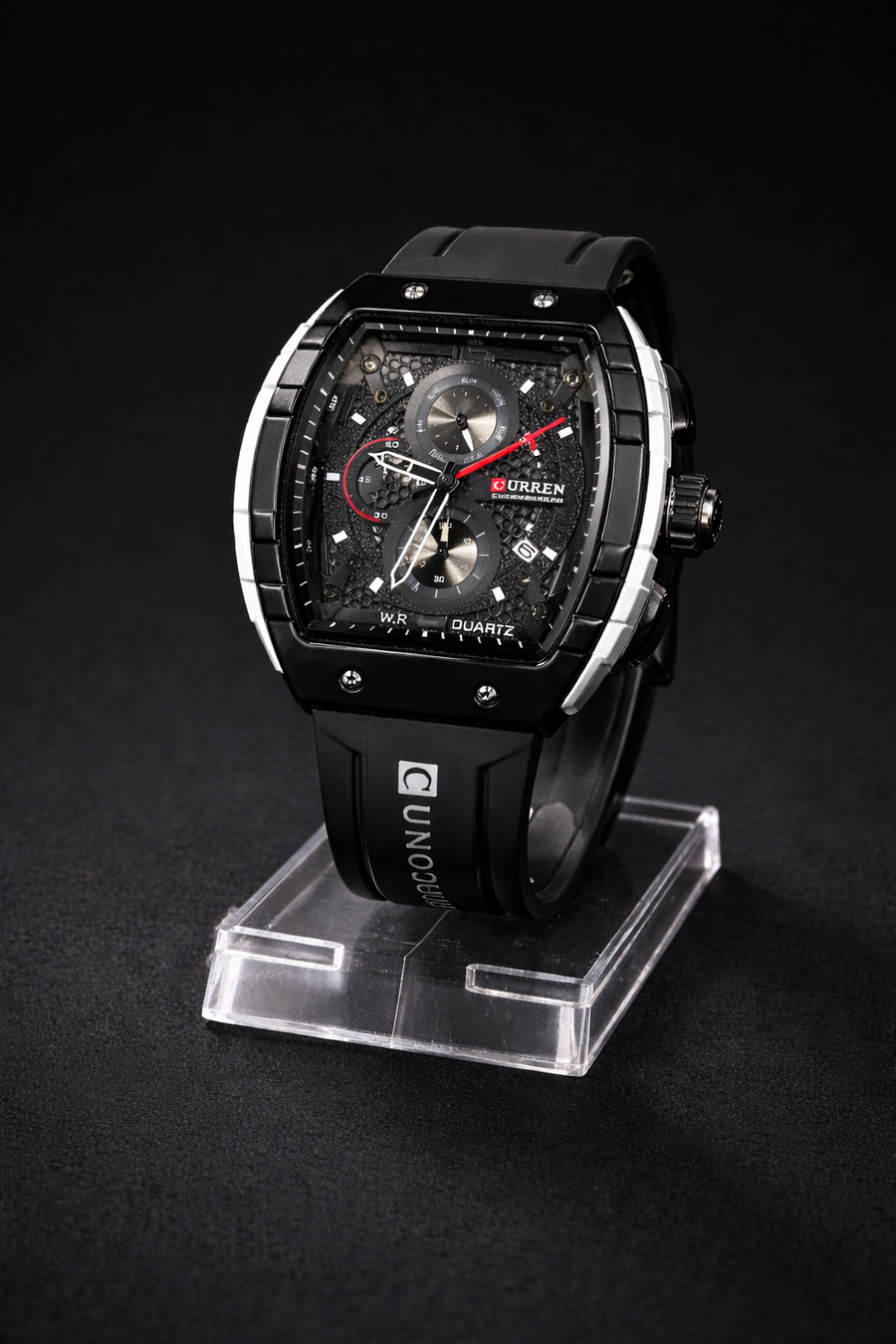 CURREN 8442 Tactical Skeleton Watch – Premium Multi-Dial Sports Watch for Men