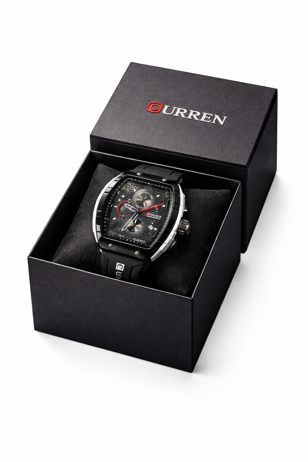 CURREN 8442 Tactical Skeleton Watch – Premium Multi-Dial Sports Watch for Men
