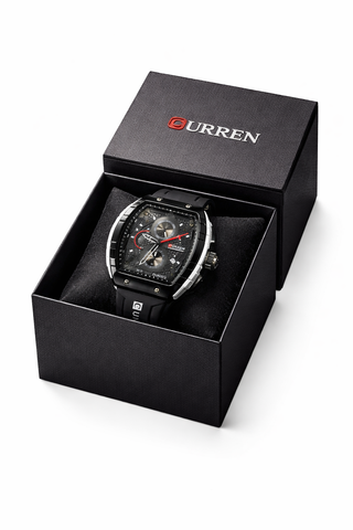 CURREN 8442 Tactical Skeleton Watch – Premium Multi-Dial Sports Watch for Men