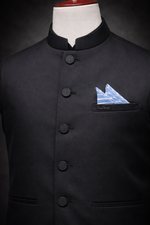 Premium Black Shalwar Kameez with Waistcoat – Wash & Wear Men’s Elegant Suit | Star Fabrics