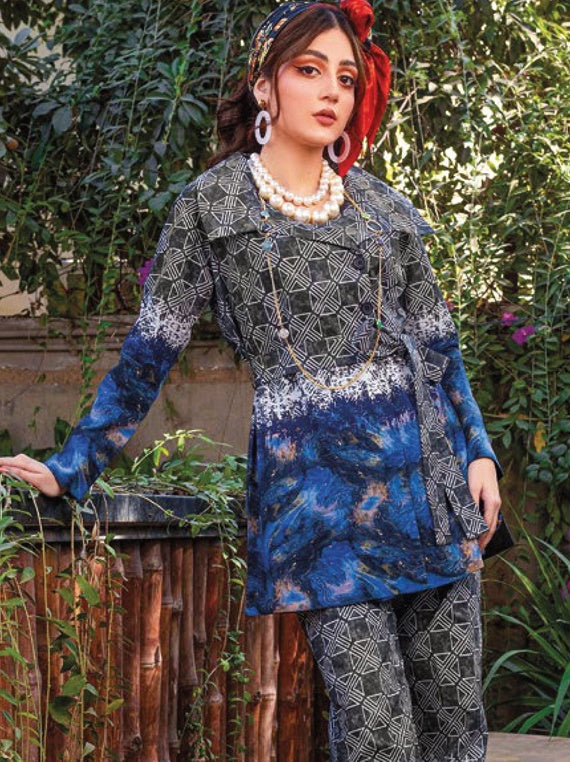 GulAhmed Essential Lawn Collection 2024 (TL42020)